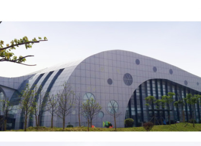 雅安会议中心外景网架工程